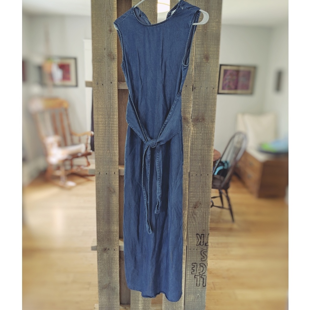 Maxi Denim Summer Dress